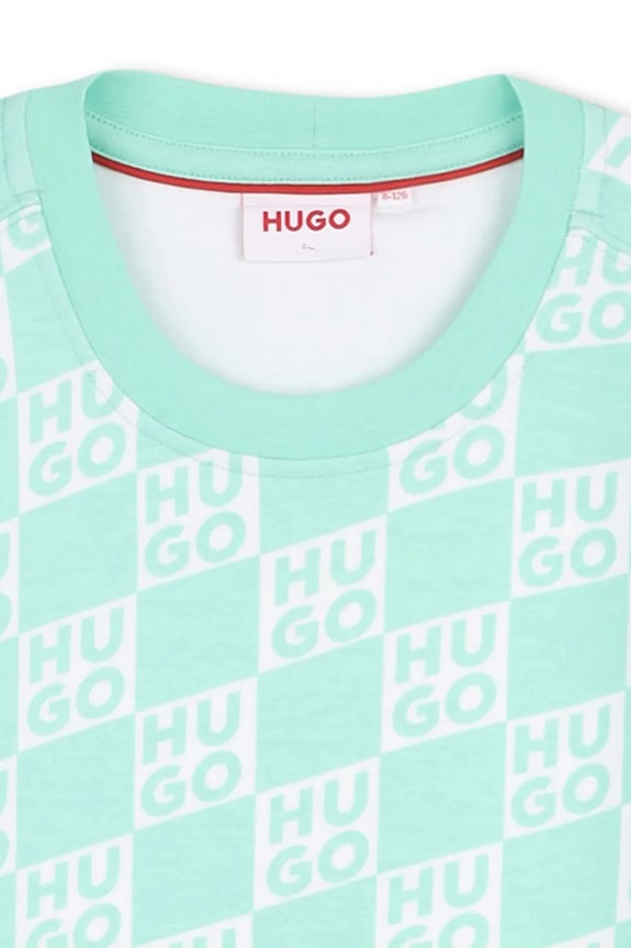 HUGO sukienka dziecięca zielony G01027.156.162