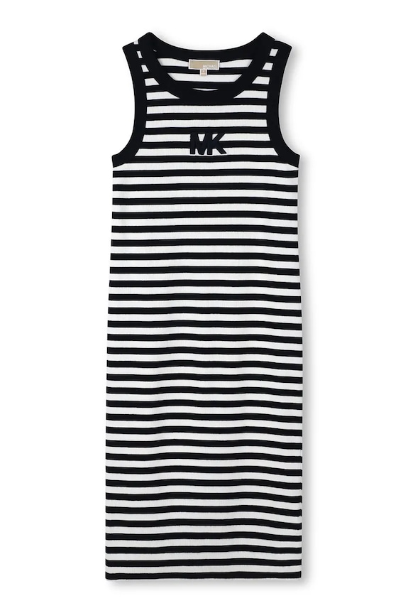 Michael Kors rochie cu bumbac R30640.156 bleumarin SS26