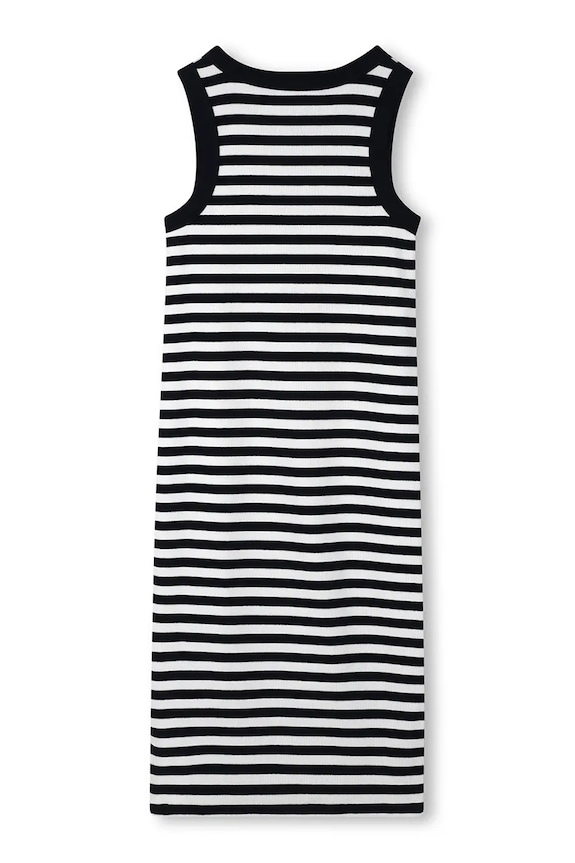 Fete Michael Kors rochie cu bumbac R30640.156 bleumarin