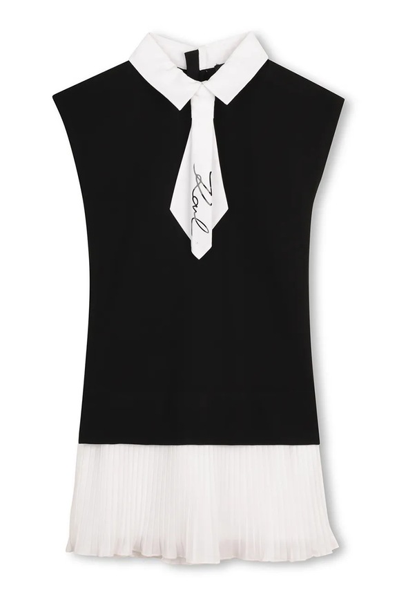 Karl Lagerfeld sukienka dziecięca Z31151.114.150 czarny SS26