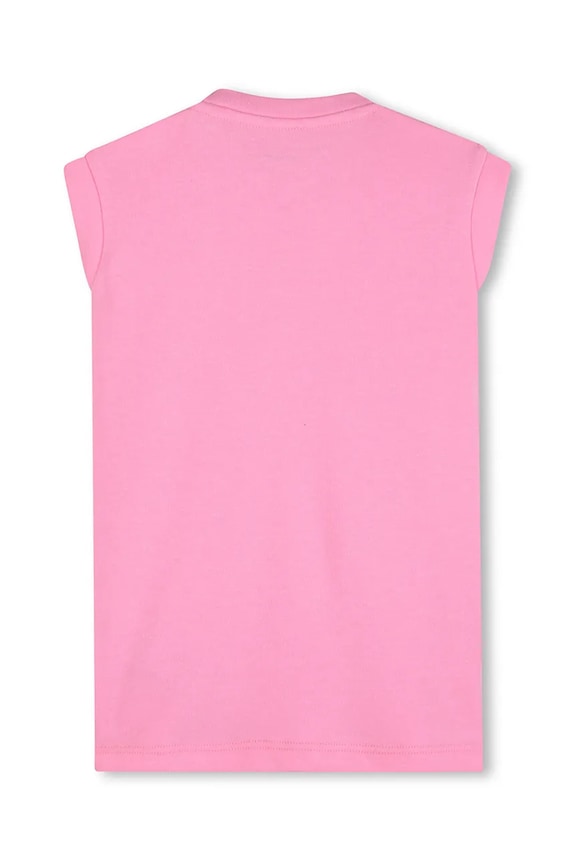 Haljina za bebe Karl Lagerfeld Z31057.67.81 roza SS26