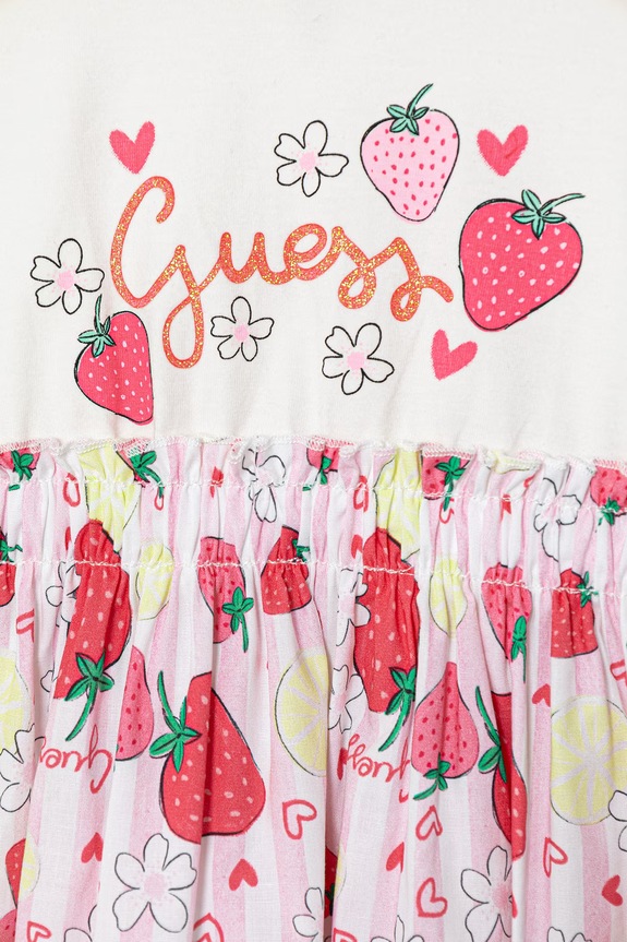 Κοριτσίστικα Φόρεμα μωρού Guess 2-pack A6GK03.K6YW0.PPY2.M ροζ
