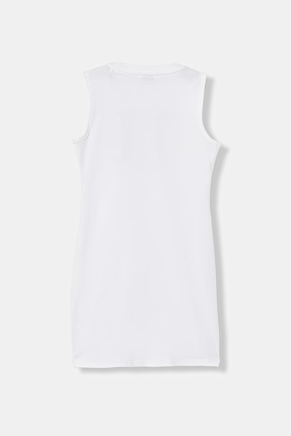 Guess sukienka letnia bawełniana J4RK38.KA6W4.PPY2.M biały SS26