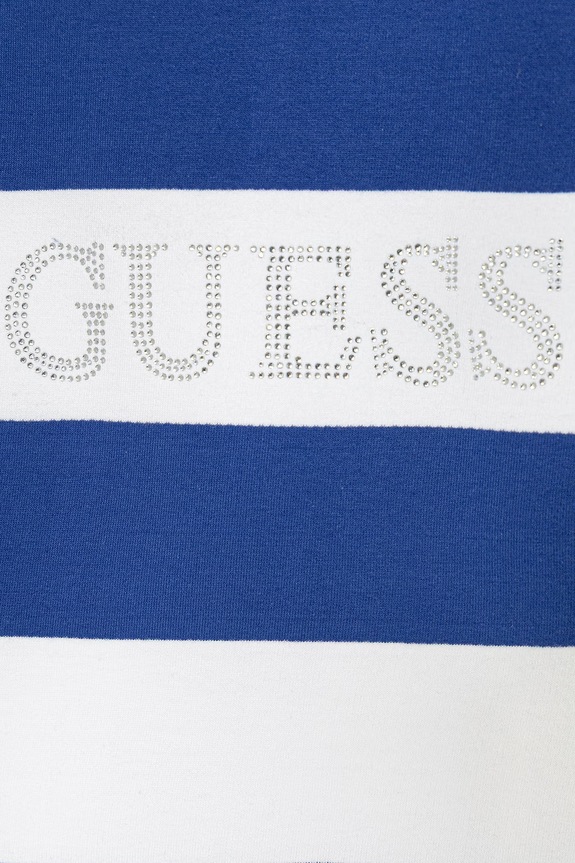 Dziewczynka Guess sukienka bawełniana J6GK06.KD174.PPY2.M niebieski
