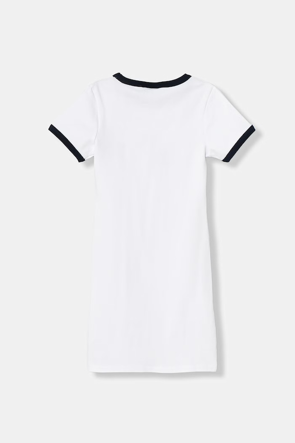 Guess šaty s bavlnou J6GK26.KCQX1.PPY2.M biela SS26