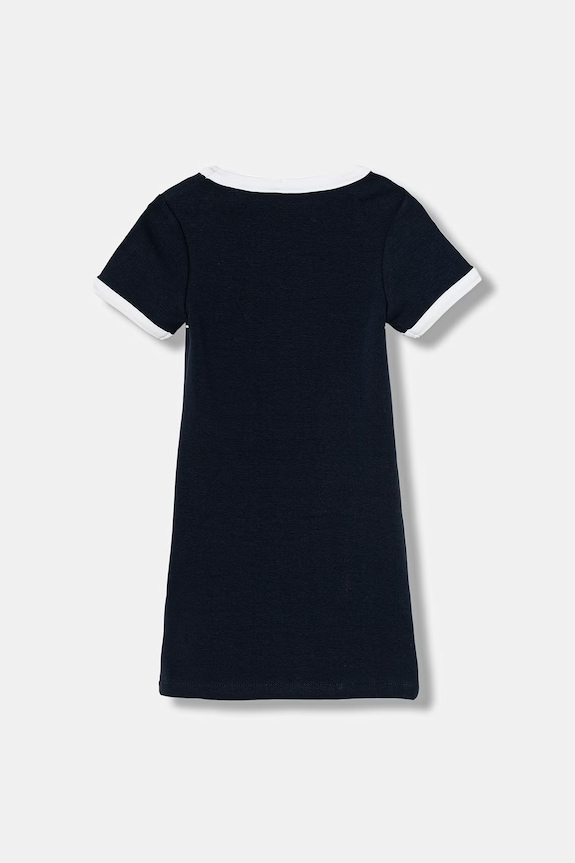 Guess šaty s bavlnou J6GK26.KCQX1.PPY2.M tmavomodrá SS26