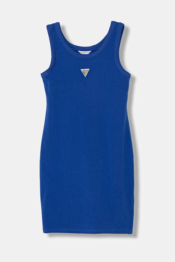 Παιδικό φόρεμα Guess με ελαστάν μπλε J6GK30.J1314.PPY2.M