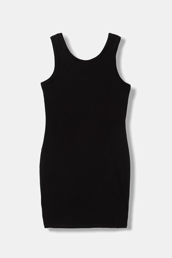 Παιδικό φόρεμα Guess J6GK30.J1314.PPY2.M μαύρο SS26