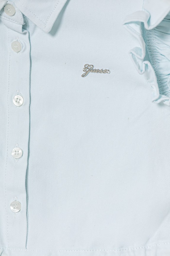 DÍVKA Dívčí šaty Guess K6GK00.WR480.PPY2.M modrá