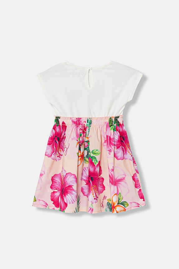 Dívčí šaty Guess K6GK05.K6YW0.PPY2.M růžová SS26