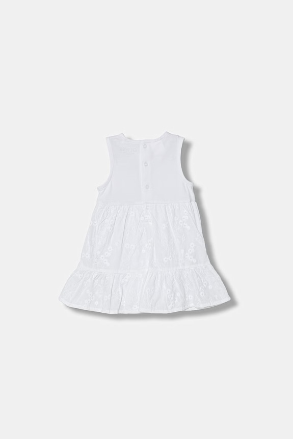 Guess šaty bavlnené S6GG08.K6YW0.PPY2.M biela SS26