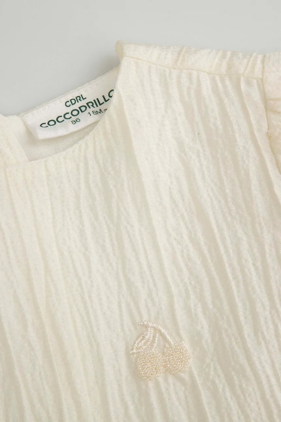 Fete Coccodrillo rochie de vară WC6128201FGN bej