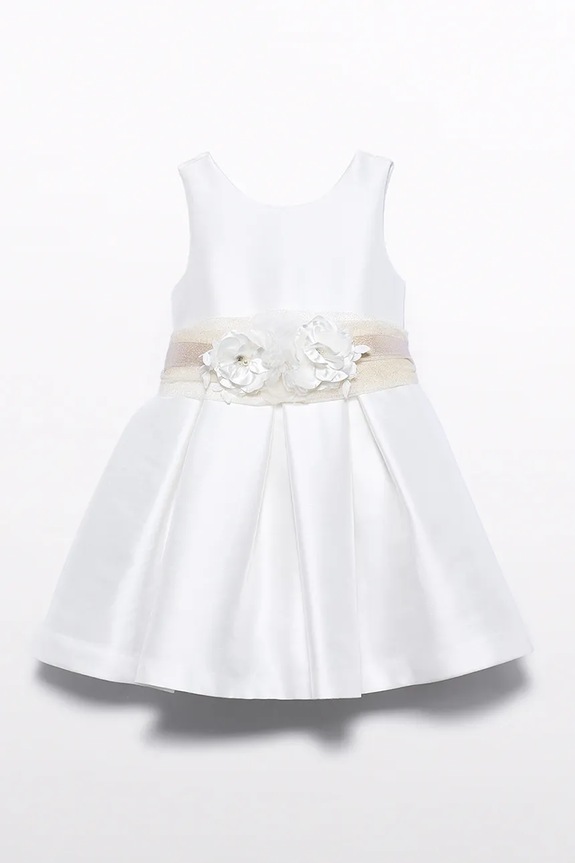 Abel&Lula sukienka rozkloszowana 5030.2.Mini.PPY2 biały SS26
