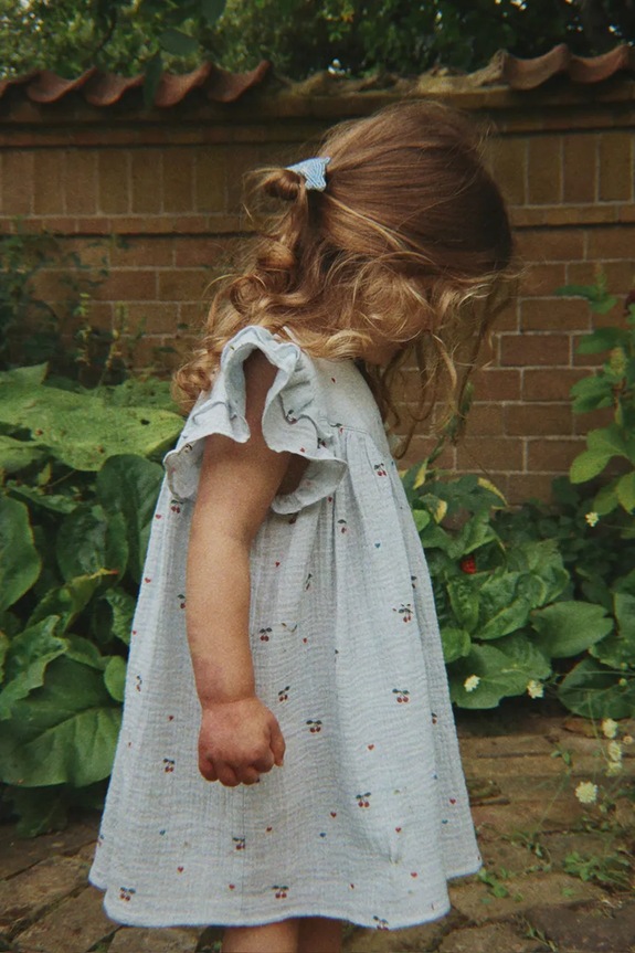 Konges Sløjd šaty bavlnené COCO DRESS GOTS KS105322.PPY2