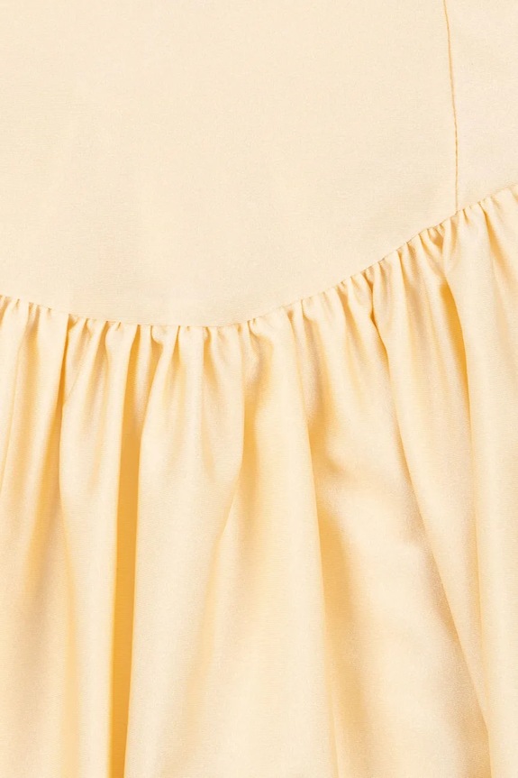 Konges Sløjd sukienka MARIN DRESS GRS beżowy KS105469.PPY2