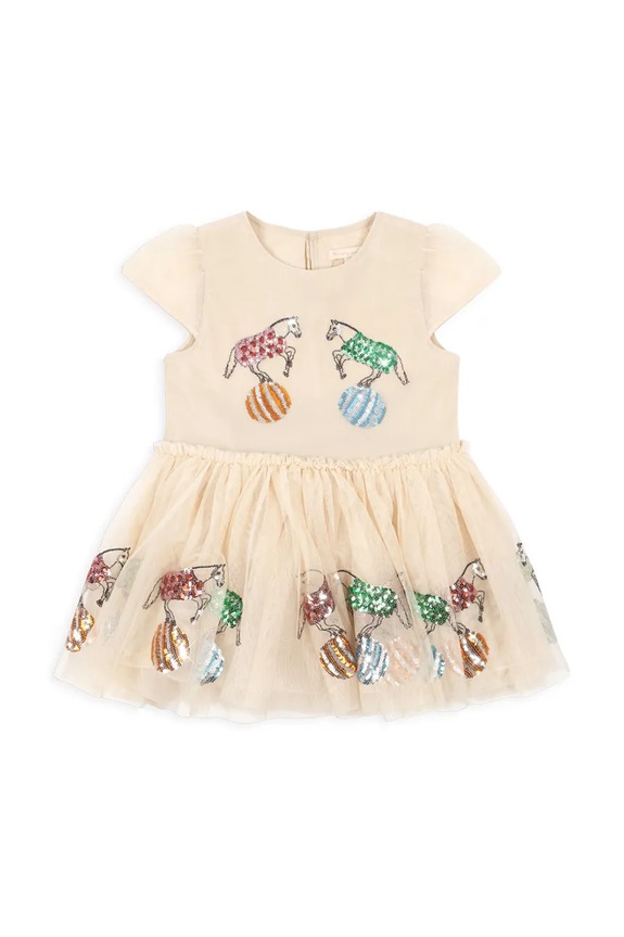 Konges Sløjd rochie ODETTE DRESS KS105509.PPY2 bej SS26