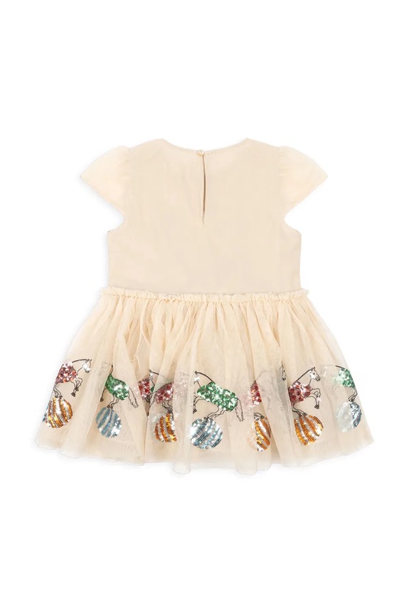 Fete Konges Sløjd rochie ODETTE DRESS KS105509.PPY2 bej
