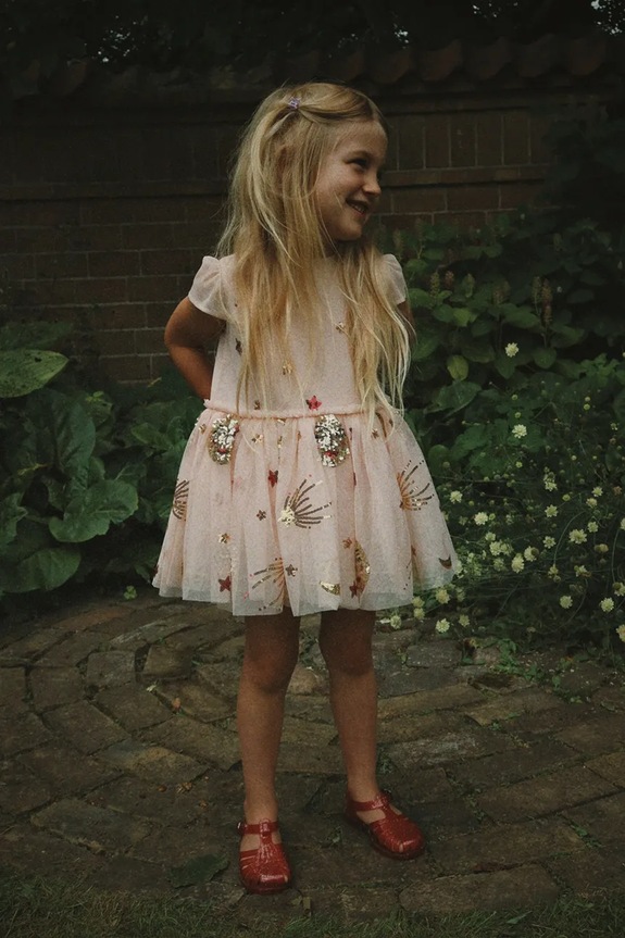 Konges Sløjd obleka ODETTE DRESS KS105509.PPY2