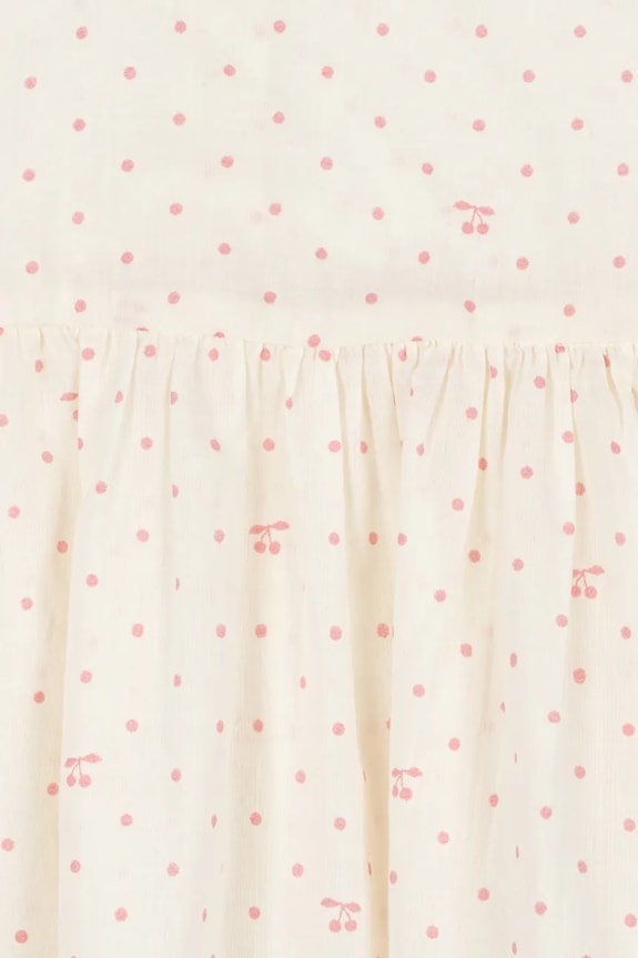Konges Sløjd φόρεμα βαμβακερό PACEY DRESS GOTS KS105510.PPY2 μπεζ