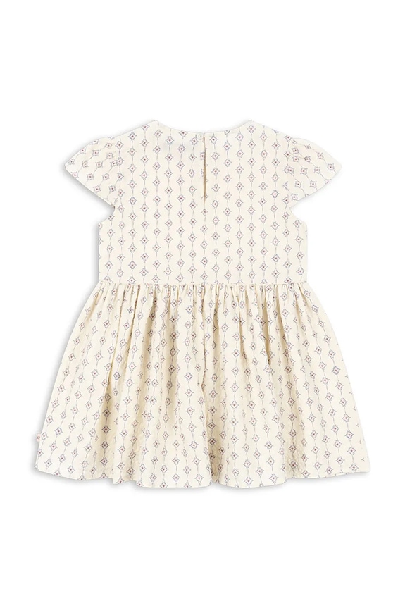 Κοριτσίστικα Konges Sløjd καλοκαιρινό με βαμβάκι AVA DRESS GOTS KS105269.PPY2 λευκό