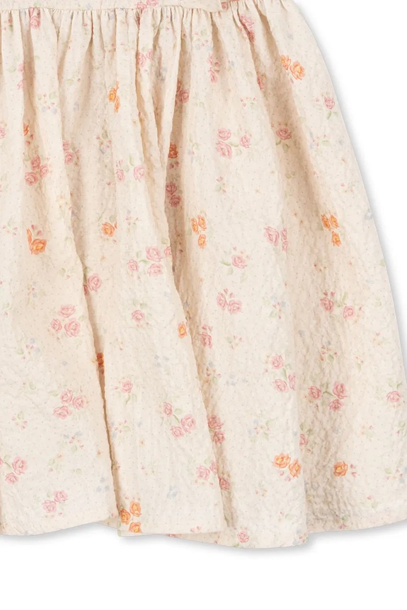 Konges Sløjd φόρεμα με βαμβάκι ELIN FRILL DRESS GOTS KS105338.PPY2