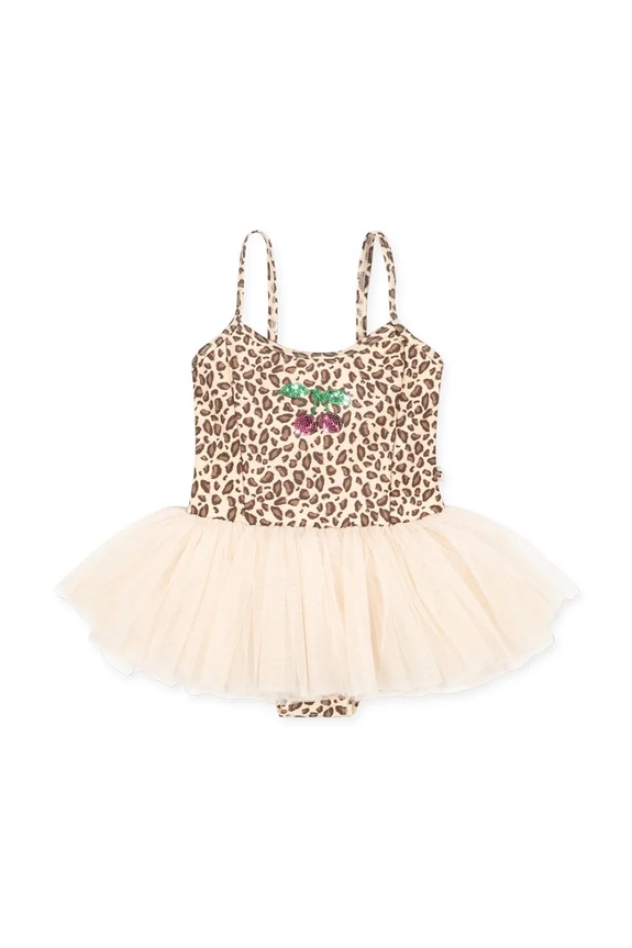 Konges Sløjd φόρεμα MARINA DRESS GRS μπεζ KS105470.PPY2