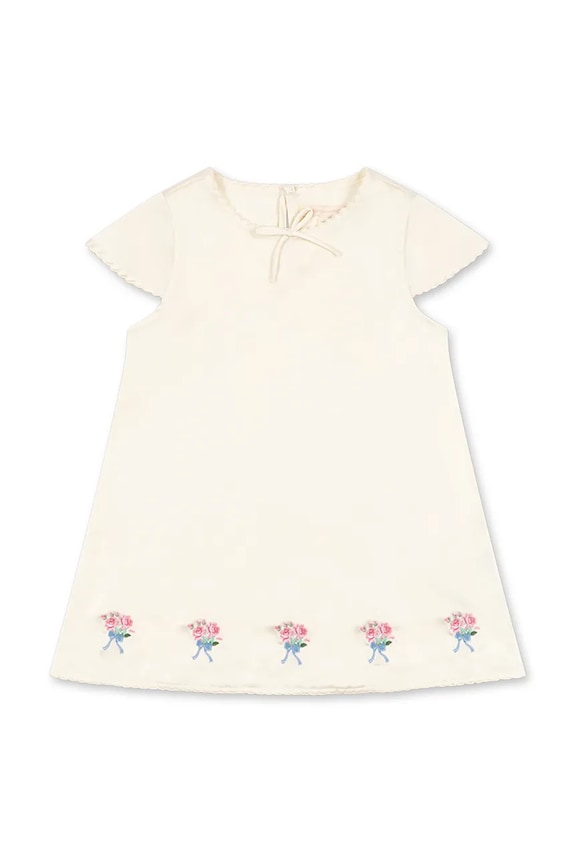 Konges Sløjd φόρεμα SHEENY SS DRESS μπεζ KS105537.PPY2