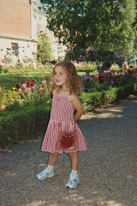 Konges Sløjd šaty bavlnené ISOTTA DRESS GOTS KS105603.PPY2