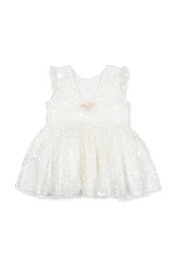 Konges Sløjd šaty ORIA DRESS KS105604.PPY2 biela SS26