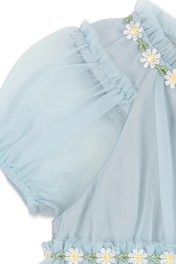 Konges Sløjd sukienka JOELLE DRESS niebieski KS105650.PPY2