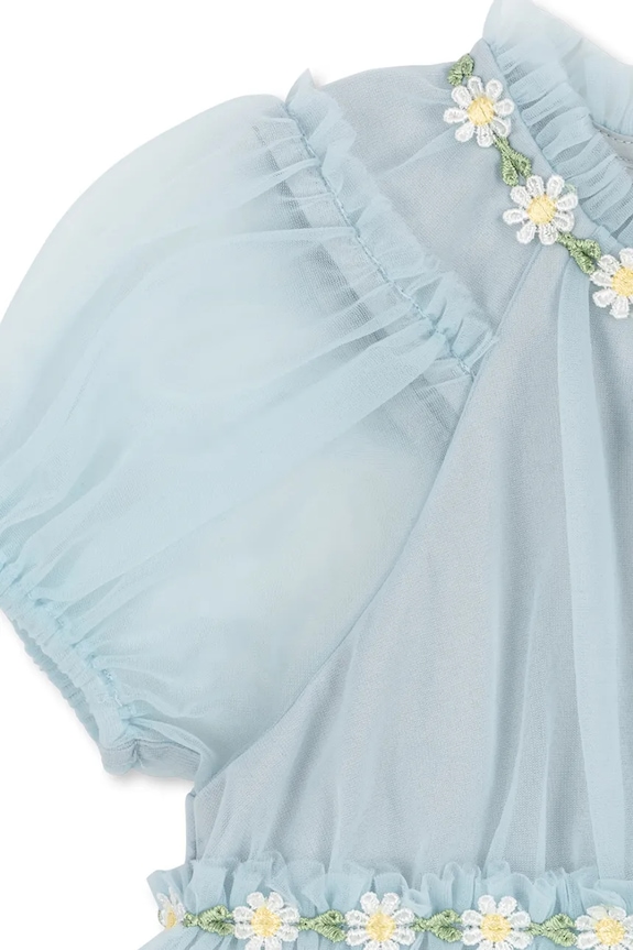 Konges Sløjd sukienka JOELLE DRESS niebieski KS105650.PPY2
