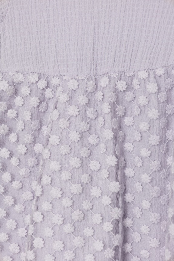 Fete United Colors of Benetton rochie cu vâscoză 41PTGV02Q.P.Stagionale violet