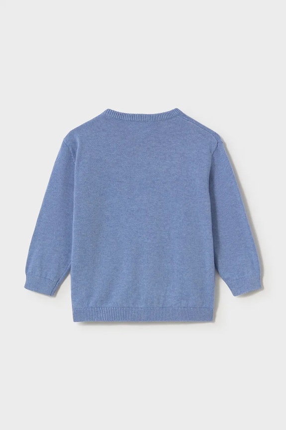 Dječji pamučni pulover Mayoral 303.3B.Baby.PPY2 plava SS26