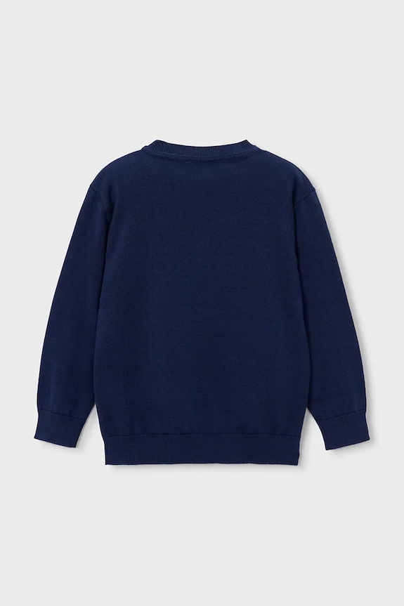 Mayoral pulover de bumbac pentru copii 311.5B.Mini.PPY2 bleumarin SS26
