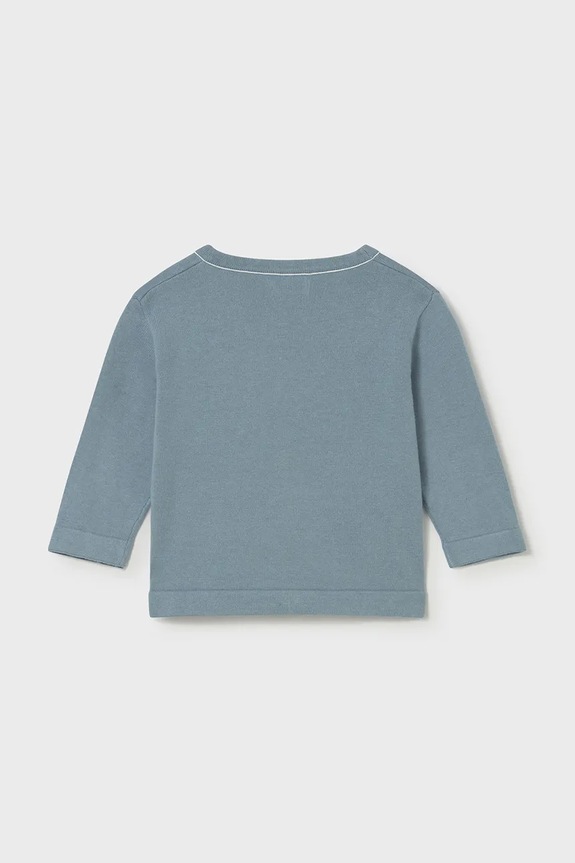 Băieți Mayoral cardigan din bumbac pentru copii 1310.3A.Baby.PPY2 albastru
