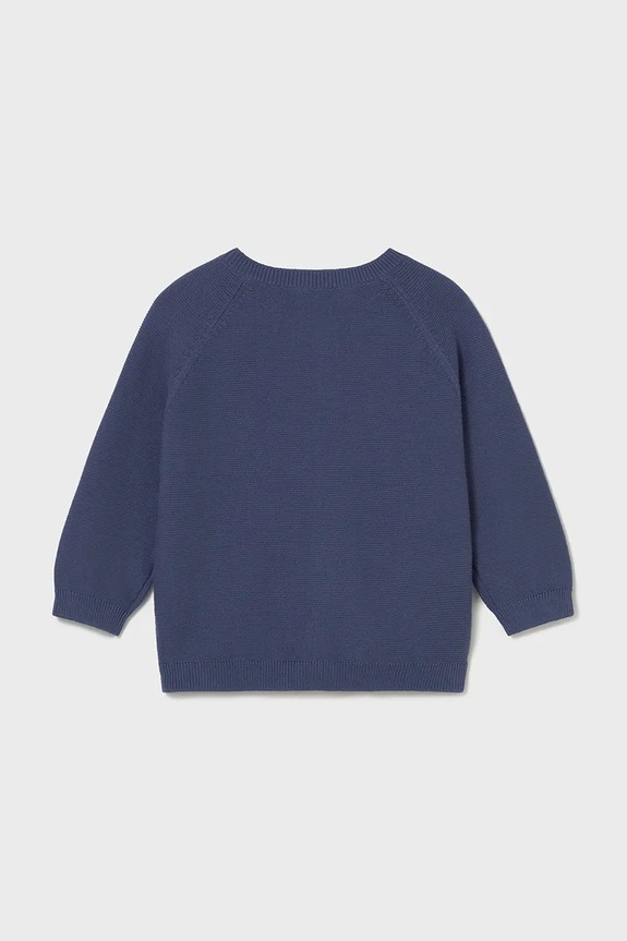 Mayoral cardigan din bumbac pentru copii 1311.3B.Baby.PPY2 bleumarin SS26