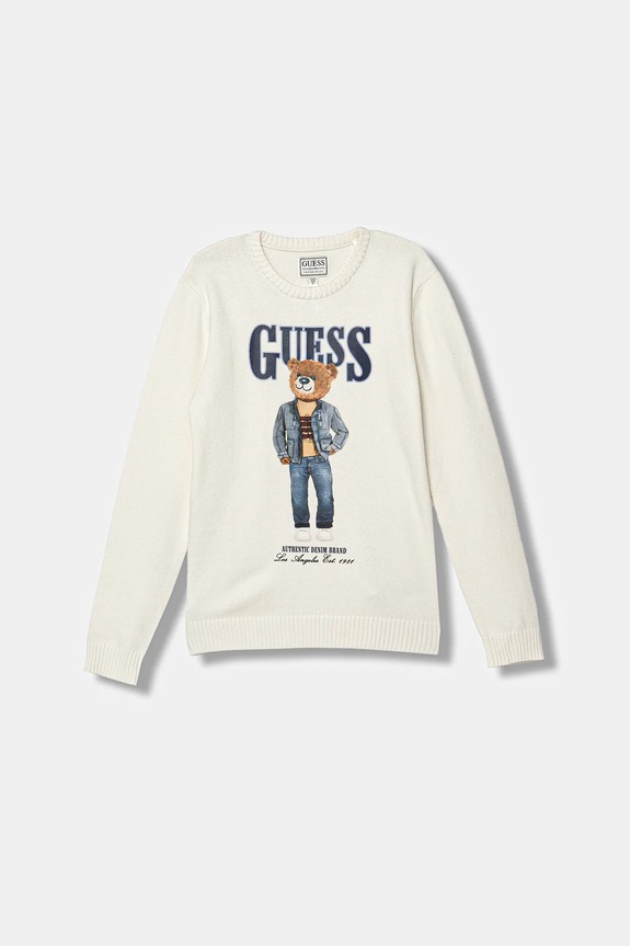 Παιδικό πουλόβερ Guess άλλο λευκό L6RR04.Z2ZK2.PPY2