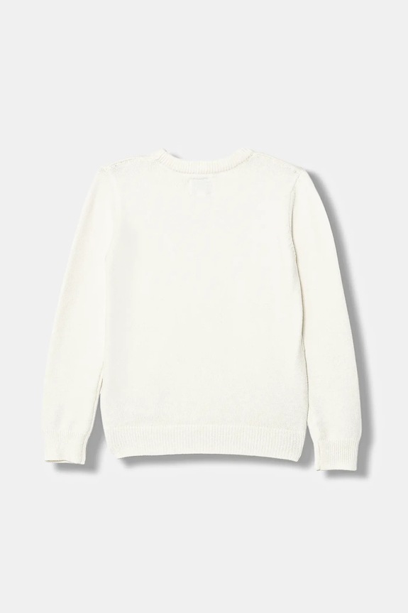 Detský sveter Guess N6RR01.Z2ZK2.PPY2 biela SS26