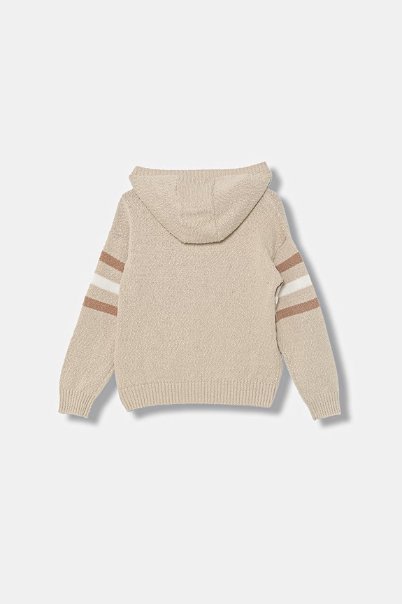 Dječaci Emporio Armani pulover za djecu od pamuka EB001219.AF23411 bež