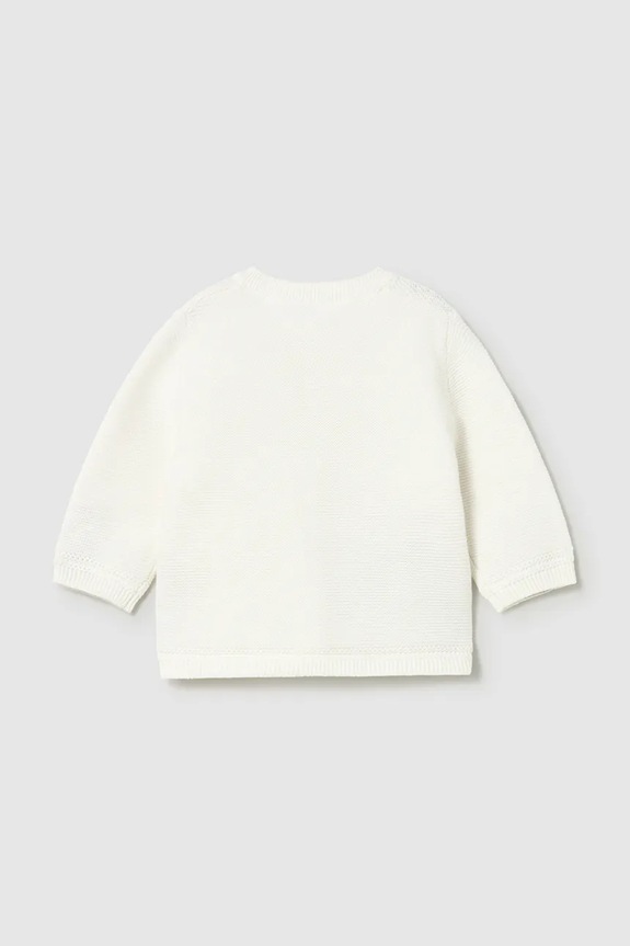 Mayoral Newborn cardigan din bumbac pentru copii 1303.1B.Newborn.PPY2 bej SS26