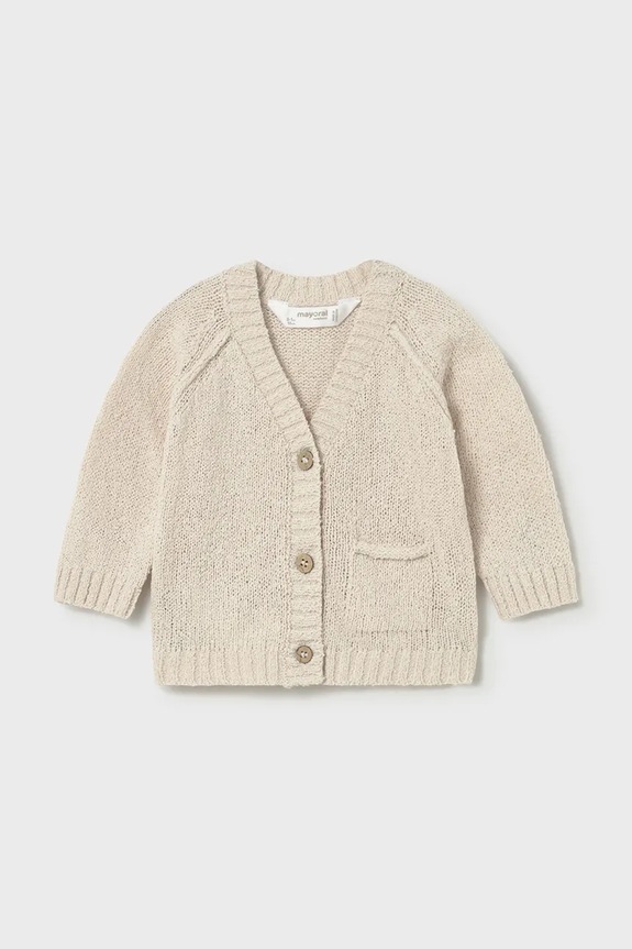 Kardigan za bebe Mayoral Newborn ostalo bež 1306.1L.Newborn.PPY2