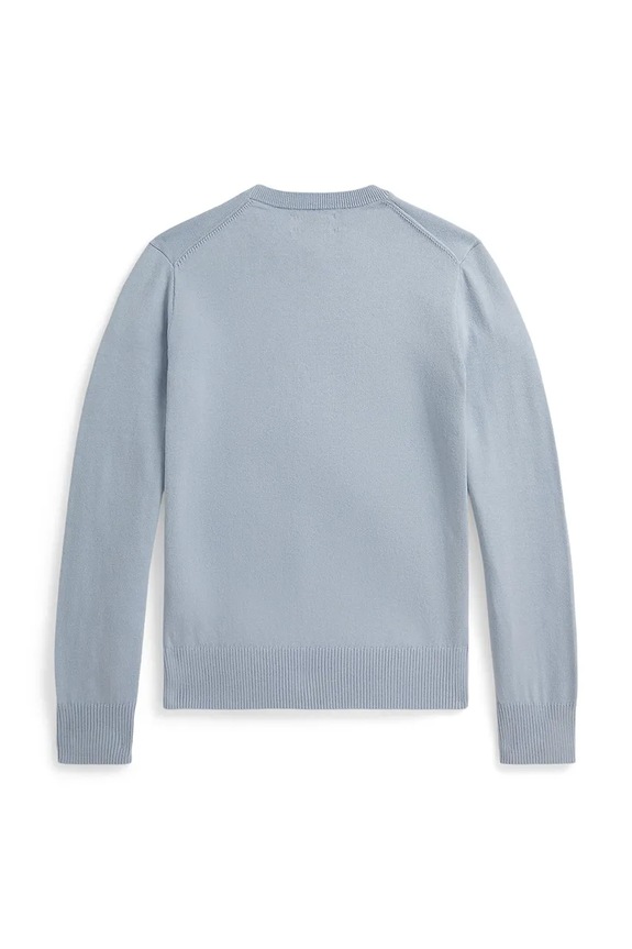 Polo Ralph Lauren sweter bawełniany dziecięcy 323799887500 niebieski SS26