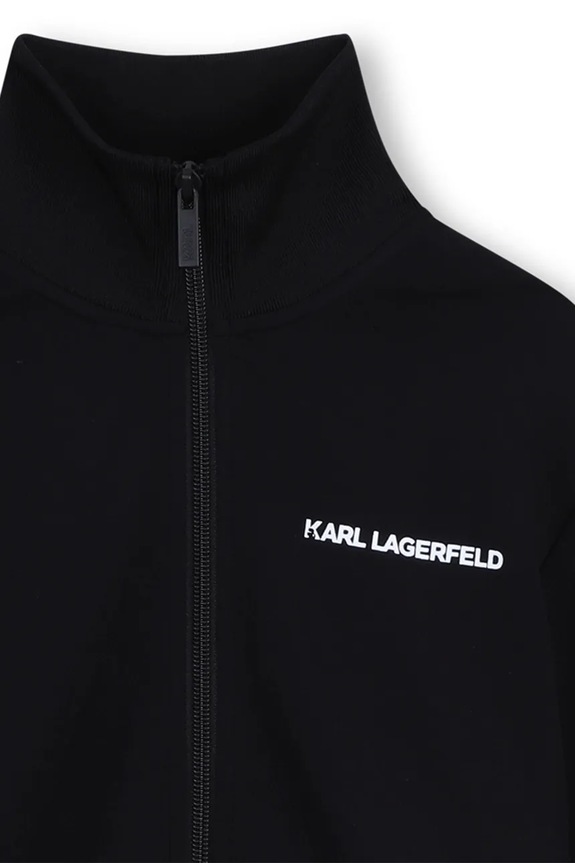Detský sveter Karl Lagerfeld čierna Z31092.162.174