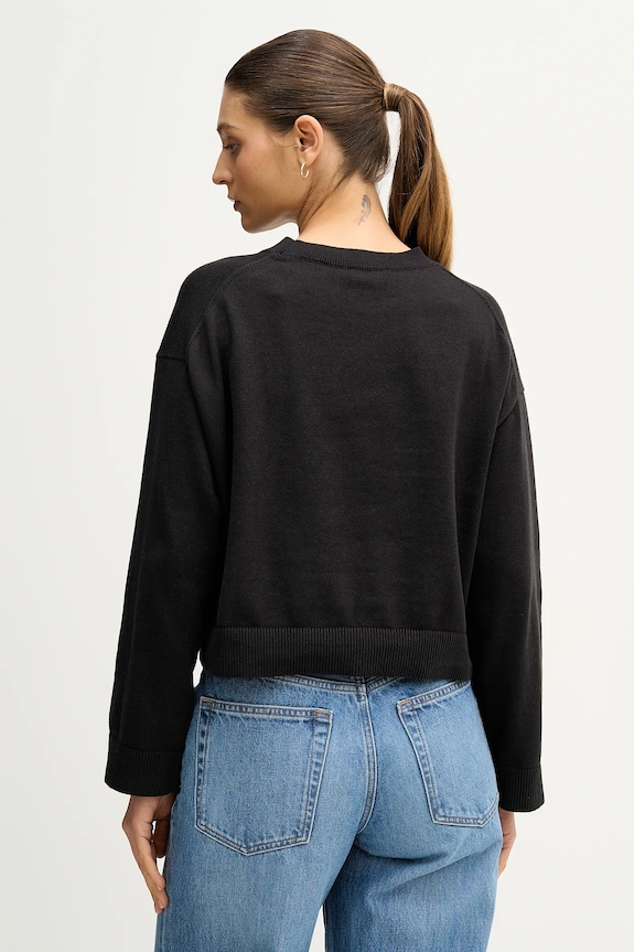 Oblečenie Bavlnený sveter Calvin Klein Jeans LV047E304G čierna