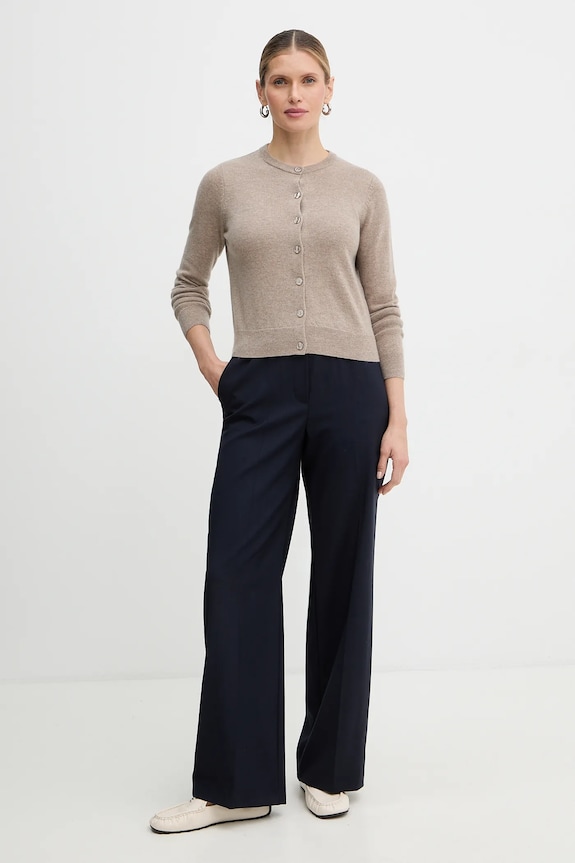 Vlnený kardigán Weekend Max Mara NEBBIA 2615341021600 béžová SS26