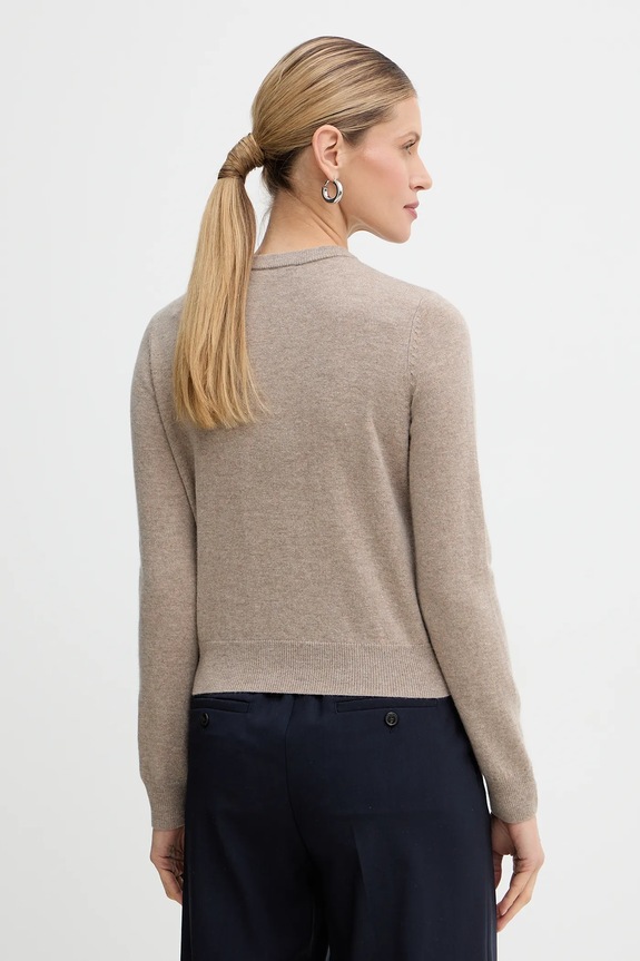Oblečenie Vlnený kardigán Weekend Max Mara NEBBIA 2615341021600 béžová