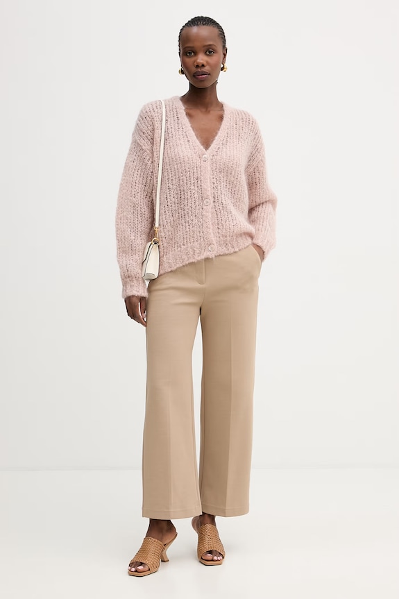 Weekend Max Mara cardigan cu mohair DANZA 2615341051600 roz SS26