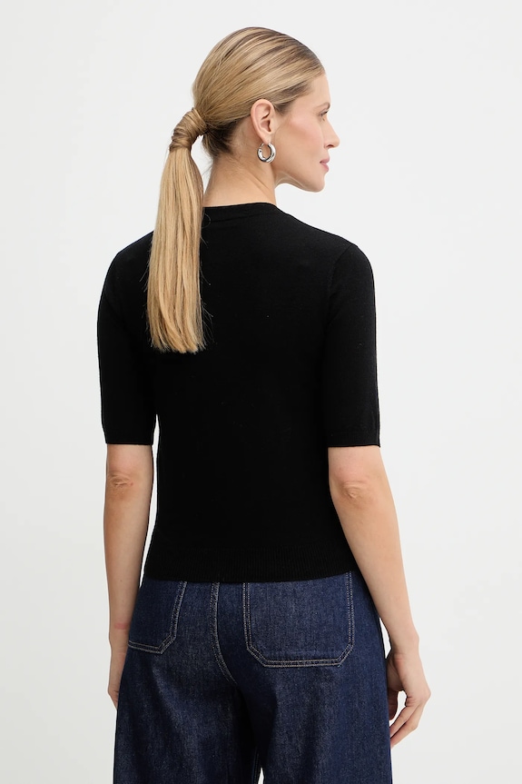 Oblečenie Vlnené tričko Weekend Max Mara MAREA 2615361011600 čierna