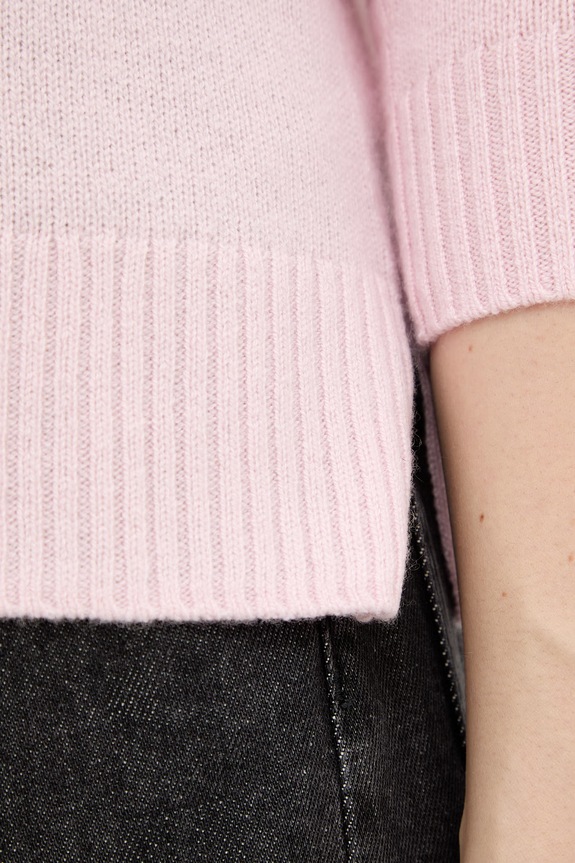 Weekend Max Mara sweter kaszmirowy CICALA 2615361051600 różowy