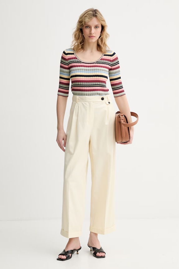 Weekend Max Mara sweter damski GUGLIA 2615361032600 różowy SS26